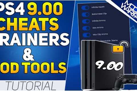 Installing PS4 Game Cheats with Trainers &amp; Mod Tools on the 9.00 Jailbreak