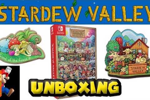Unboxing Stardew Valley Collector's Edition for Nintendo Switch