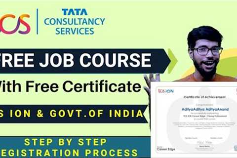 Free Career Skills Training Course by TCS iON &amp; Govt. Of India | Tcs  NCS Training Course For..