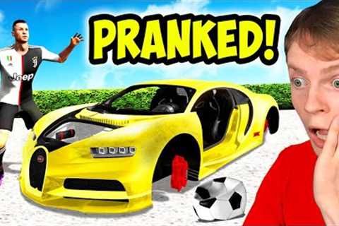 7 Ways To PRANK FOOTBALLERS in GTA 5!