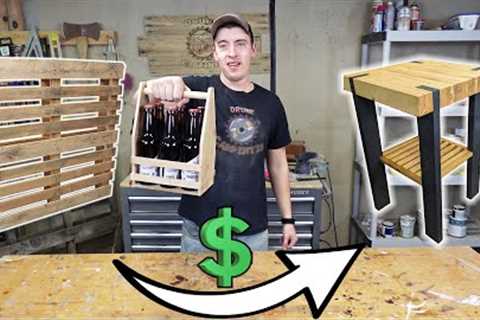 5  MORE Pallet Wood Projects That ACTUALLY SELL!