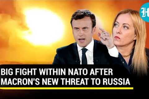 'World War III Will Start...': Italy Warns After Macron's Ukraine Operation Threat To Russia | Watch