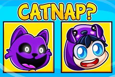 CATNAP GUESS WHO in Roblox! Smiling Critters