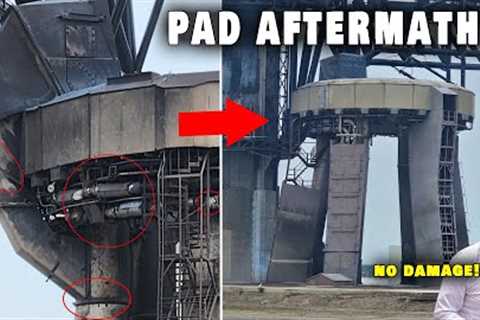 It's mind-blowing! SpaceX's Mechazilla chopsticks, Ship QD, and Pad aftermath...