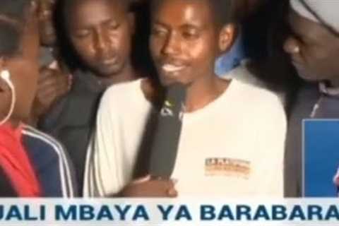 Drunk eyewitness Brian Chira: I saw the whole accident. Kenyans disagree