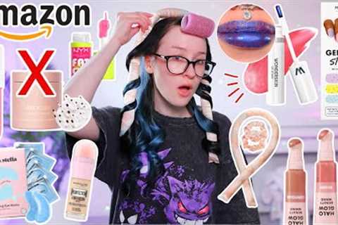 I Only Used The MOST WISHED FOR Beauty Products From Amazon... *are they worth buying?!*