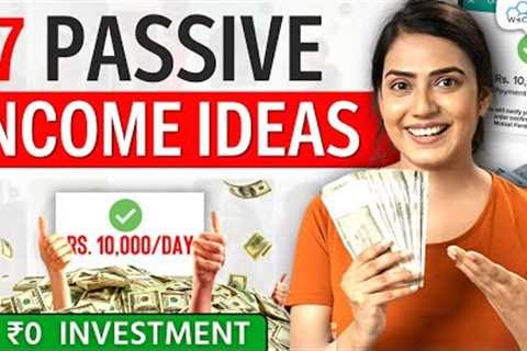 7 Passive Income Ideas for 2023 | How to Make ₹10,000 Per Day with No Investment (Full Guide)