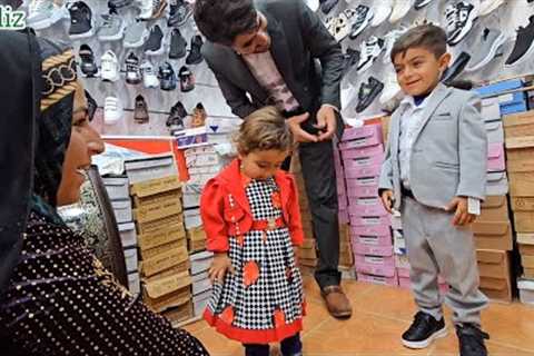 Eid adventures in the village: from the village to the city and buying clothes, fruits and sweets