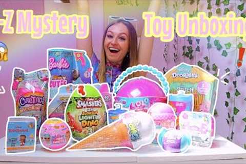 A-Z *SUMMER ONLY* MYSTERY TOYS UNBOXING!!😱☀️👙🏝️🎁 (200+ FINDS?!🫢) | Rhia Official♡