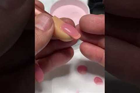 Learning Beginner Extreme Low Odor Acrylic Nails - Vertical Video