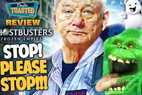 GHOSTBUSTERS FROZEN EMPIRE MOVIE REVIEW | Double Toasted