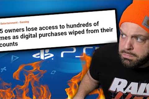 Sony Removing Digital PS5 And PS Vita Games From Users?!