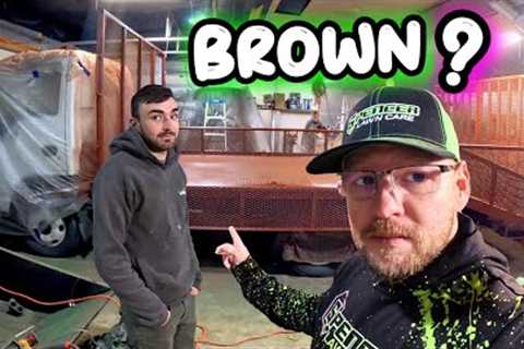 WE HAVE MADE PROGRESS ON THE LAWN CARE TRUCK BUILD!