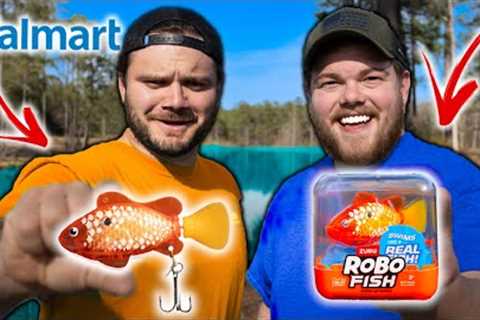 1V1 Bath Toy Fishing Challenge