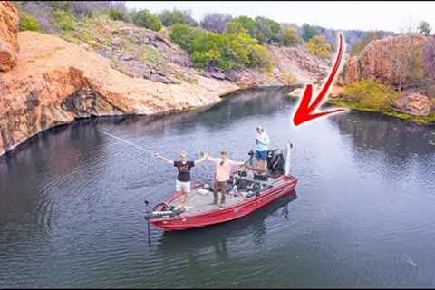 We Discovered a New Lake Crawling With GIANT Bass