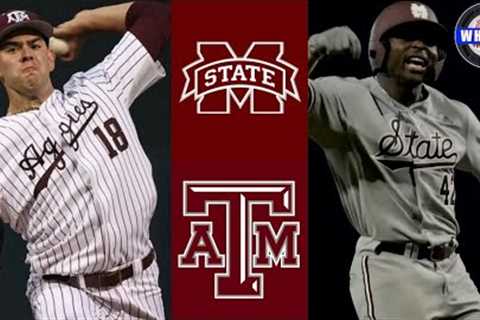 #21 Mississippi State vs #7 Texas A&amp;M Highlights | 2024 College Baseball Highlights