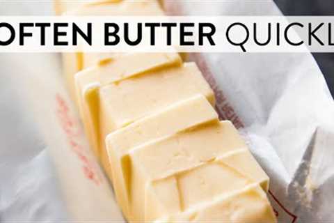 Soften Butter Quickly with this Trick | Sally's Baking Recipes