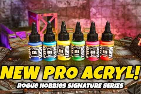 NEW Monument Hobbies Pro Acryl Signature Series Rogue Hobbies Paint Review!
