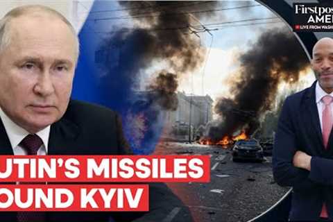 Putin's Army Fires 31 Missiles and Drones at Ukraine's Capital Kyiv | Firstpost America
