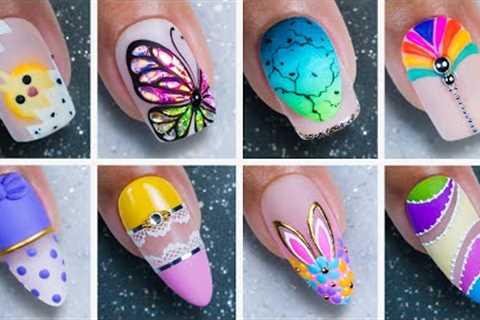 10 Easter Nail Art Ideas &amp; Tutorial 2024 | Best Compilation For Long and Short Nails