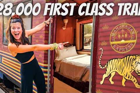 WE BOARDED INDIA’S $28,000 LUXURY TRAIN (Maharajas' Express 7 day journey)