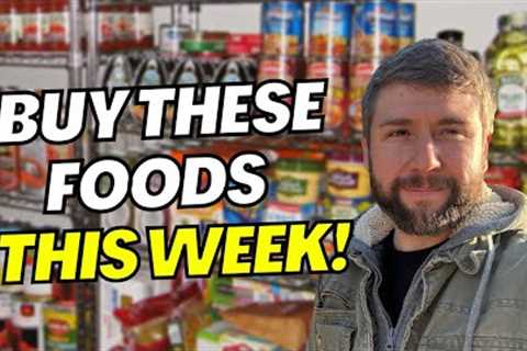 10 Foods You NEED To BUY NOW - Prepper Pantry And Emergency FOOD Storage EASY (Last FOREVER)