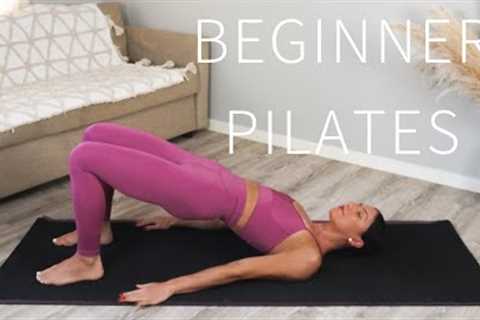 35 MIN FULL BODY PILATES WORKOUT FOR BEGINNERS || No Equipment