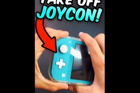 “Remove Joy-Cons on Switch Lite 🤓” #nintendoswitch #nintendo #gaming