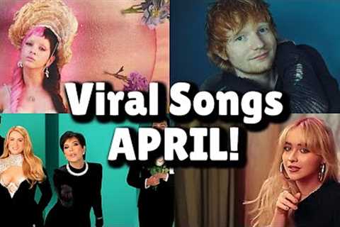 Top 40 Songs That Are Buzzing Right Now On Social Media! - April 2023!