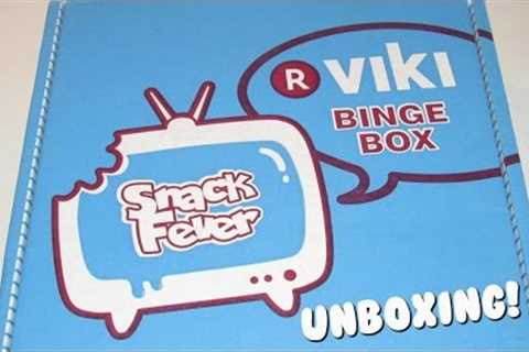 SNACK FEVER KOREAN Snack Food SUBSCRIPTION Box UNBOXING | August 2016