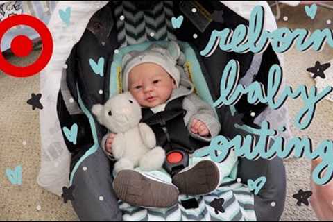 Target Outing with Reborn Baby Asher! Shopping with Reborn Baby | Kelli Maple