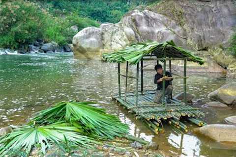 30 Days solo SURVIVAL CAMPING in the Rainforest. Foraging For Wild Food, Living and Bushwalking