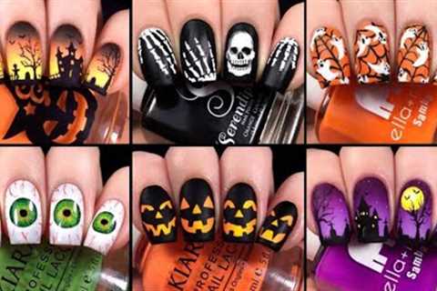 HALLOWEEN NAIL ART Compilation I Halloween Nail Art Design I Easy Tutorials