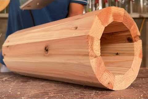 Let's See How The Guy Handles The Defective Wooden Panel // The Great Creativity Of The Carpenter