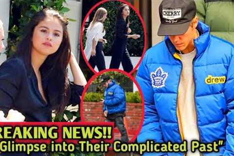 Fallen out of love Justin Bieber's looked AWAY when he saw Selena Gomez today...