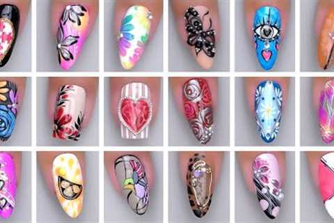 10 New Nail Design Tutorial | Satisfying Nail Art Ideas | Nails Inspiration