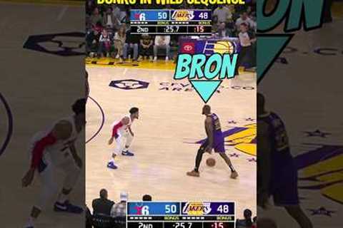 LeBron at 39 TRADING DUNKS with dudes IN THEIR PRIME!😭