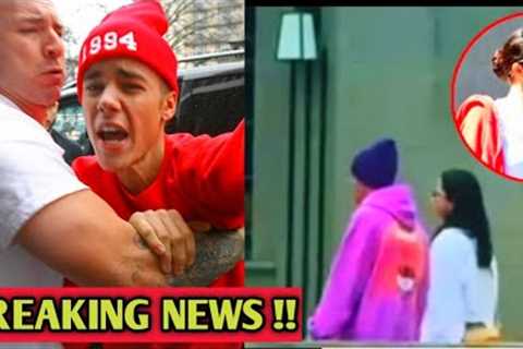 Justin Bieber's ANGRY EXPRESSION to paparazzi following him and Selena Gomez in Canada