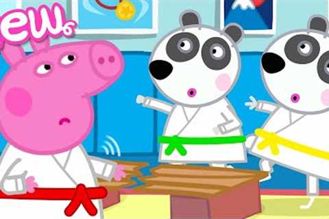 Peppa Pig Tales 🥋 Karate Class With The Panda Twins! 🐼 BRAND NEW Peppa Pig Episodes