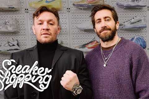 Conor McGregor and Jake Gyllenhaal Go Sneaker Shopping With Complex