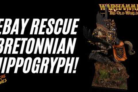 How to paint the Bretonnian Hippogryph for The Old World!