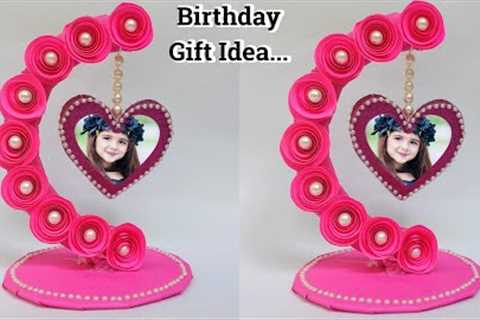 DIY : Beautiful Handmade Birthday Gift Idea • Love Hanging Birthday Gift 2023 • Birthday Photo Frame