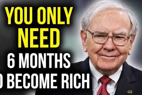 Any POOR person who does this becomes RICH in 6 Months | Warren Buffett