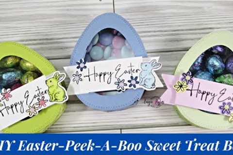 DIY Easter Egg Peek-a-Boo Sweet Treat Gift Box Tutorial