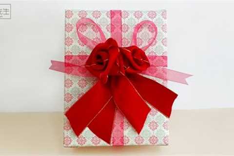 Wedding gift wrapping ideas | How to wrap gift box decoration for wedding presents