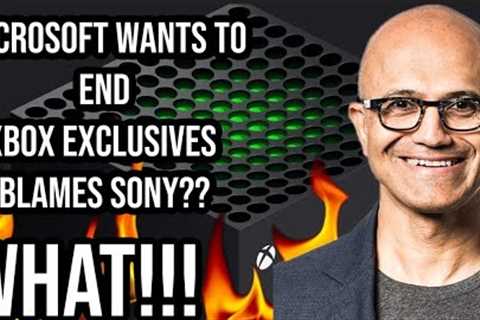 Microsoft Wants To End Xbox Games Exclusive But Blames Sony WHAT!!! - Gamepass Block Ps Plus Games