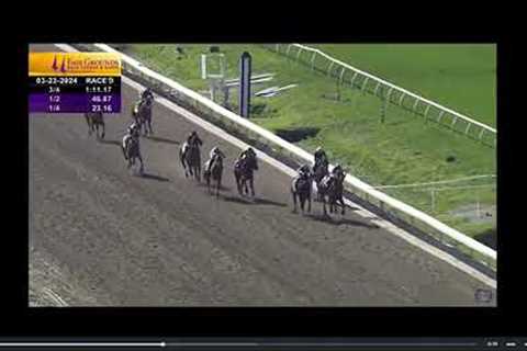 Red Route One Wins The $500K New Orleans Classic. Full Race 8 Fair Grounds Sat. Mar. 23, 2024.