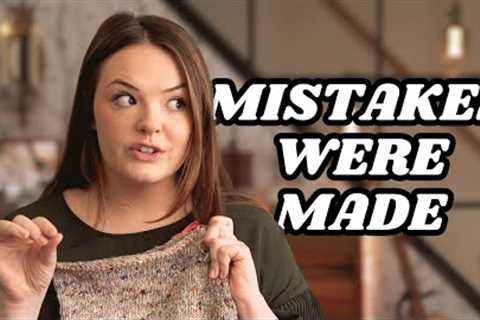 SURPRISE New Cast On &amp; My Big Error | KNITTING PODCAST | aka Nora Knits | Ep. 29(th B-Day!)