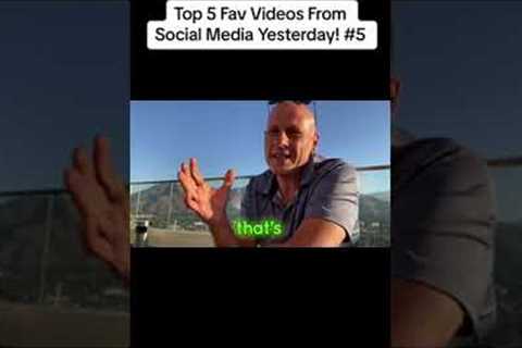 BrainManWorld Top 5 Fav Videos From Social Media Yesterday! #5