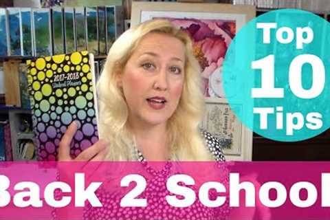 10 Back To School Supply Shopping Tips (For parents &amp; teachers!)